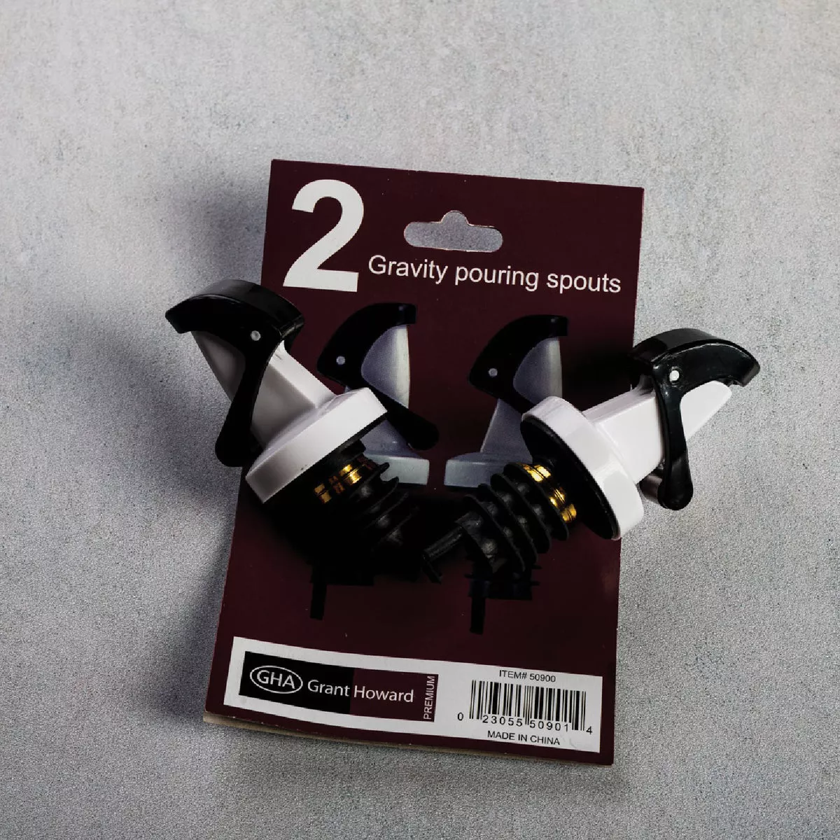 Grant Howard Gravity Pouring Spout Bottle Stopper (2-Piece)
