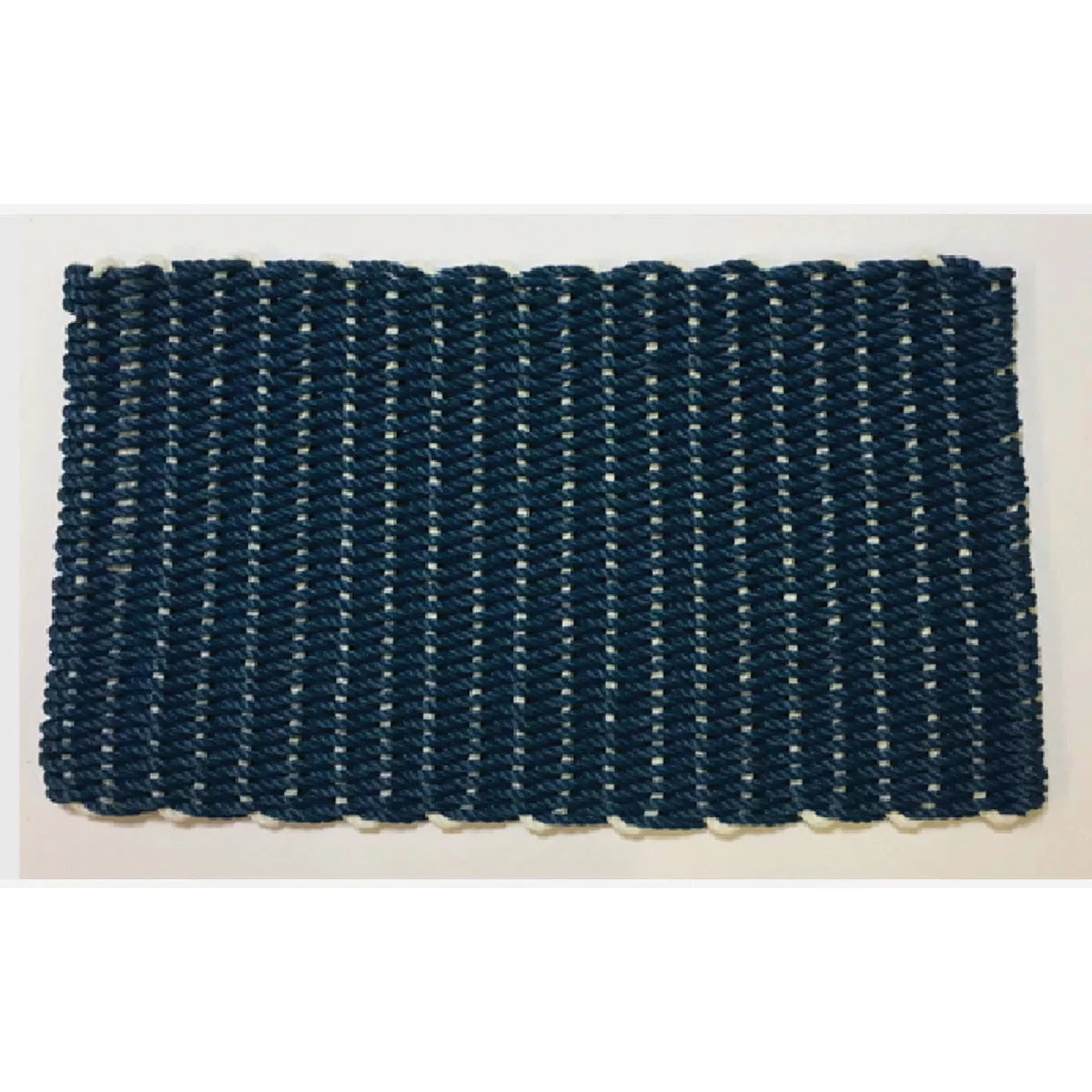 Librett Durables Nantucket Blue 22 In. x 36 In. Poly Rope Door Mat