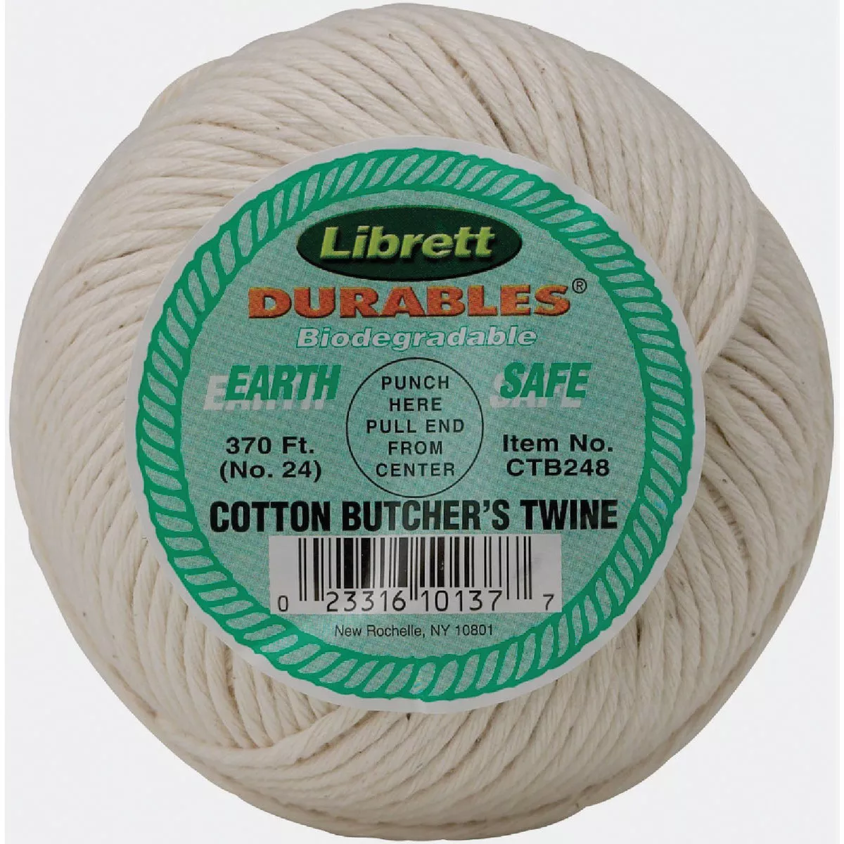 Librett Durables 370 Ft. 24 Ply Cotton Butcher's Twine