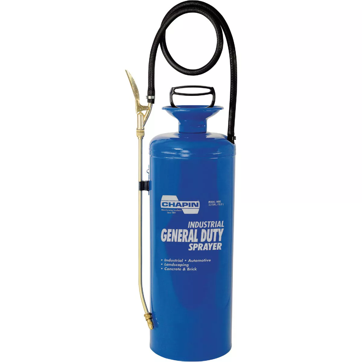 Chapin 3 gallon Tri-poxy coated steel 42" reinforced Tank Sprayer