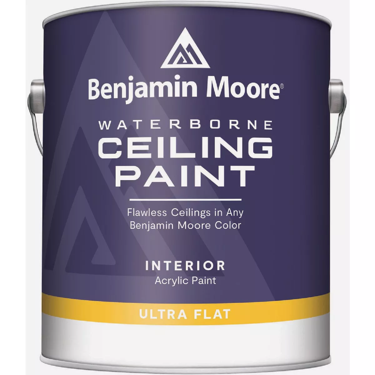 Benjamin Moore Waterborne Acrylic Latex Flat Ceiling Paint, Base 4, 1 Gal.