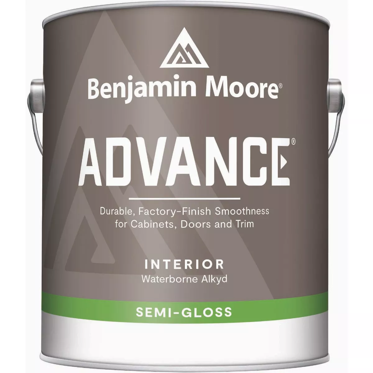 Benjamin Moore Advance Waterborne Alkyd Semi Gloss Interior Wall Paint, Base 3, 1 Gal.-