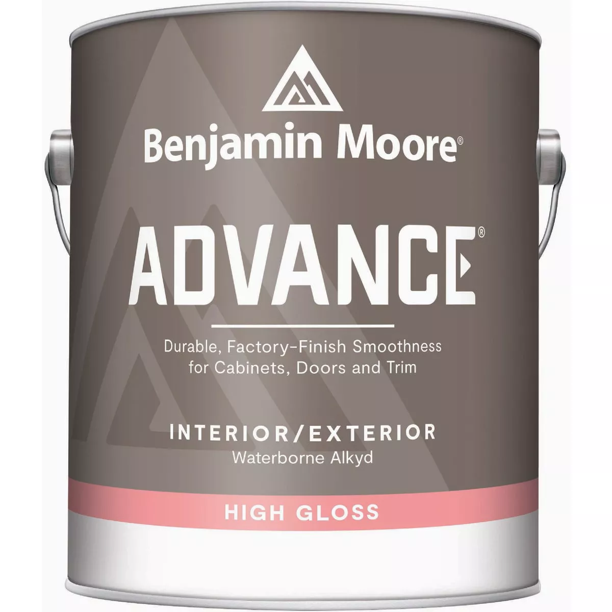 Benjamin Moore Advance Waterborne Alkyd High Gloss Interior/Exterior Paint, Base 2, 1 Gal.