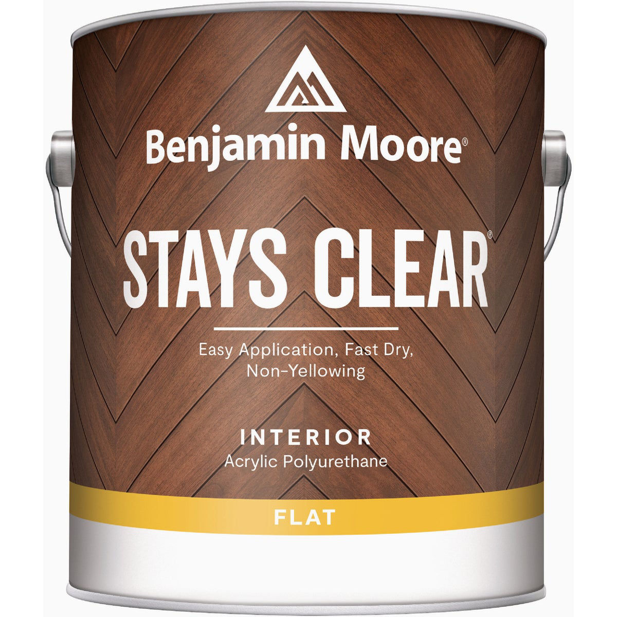 Benjamin Moore Stays Clear Flat Interior Polyurethane, 1 Gal. Do it Best