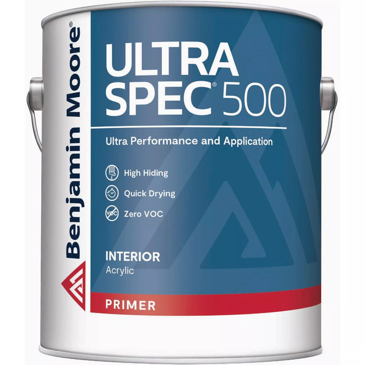 Benjamin Moore Ultra Spec 500 Latex Interior Primer, White, 1 Gal.