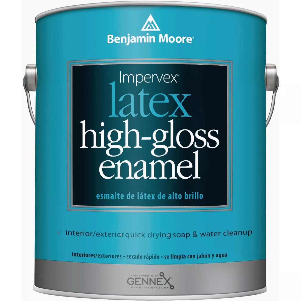 Benjamin Moore Impervex Latex High Gloss Interior/Exterior Enamel, Ultra Base, 1 Gal.