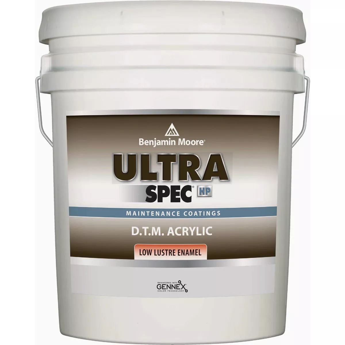 Benjamin Moore Ultra Spec HP DTM Acrylic Low Lustre Industrial Enamel, Base 2, 5 Gal.
