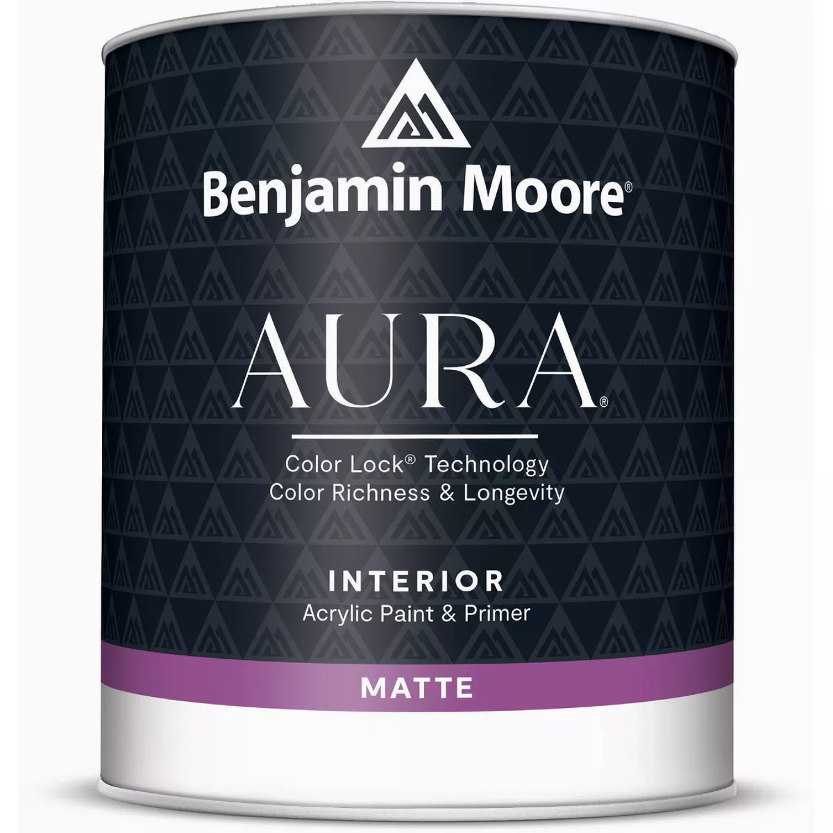 Benjamin Moore Aura Waterborne Acrylic Matte Interior Paint & Primer, Base 2, 1 Qt.