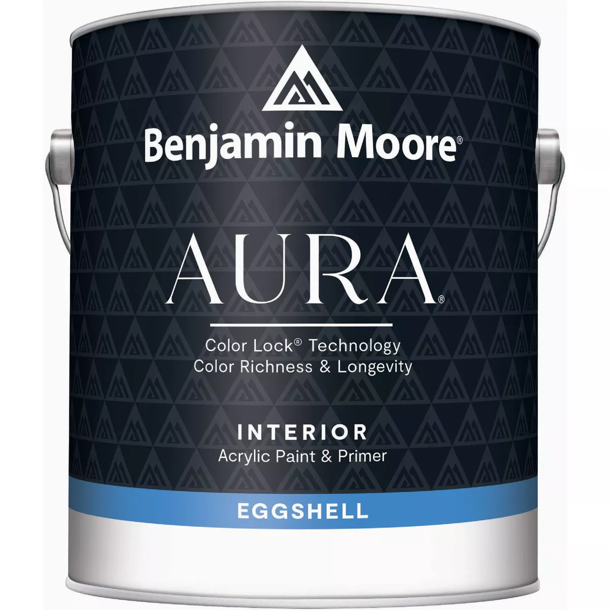 Benjamin Moore Aura Waterborne Acrylic Eggshell Interior Paint & Primer, Base 1, 1 Gal.-