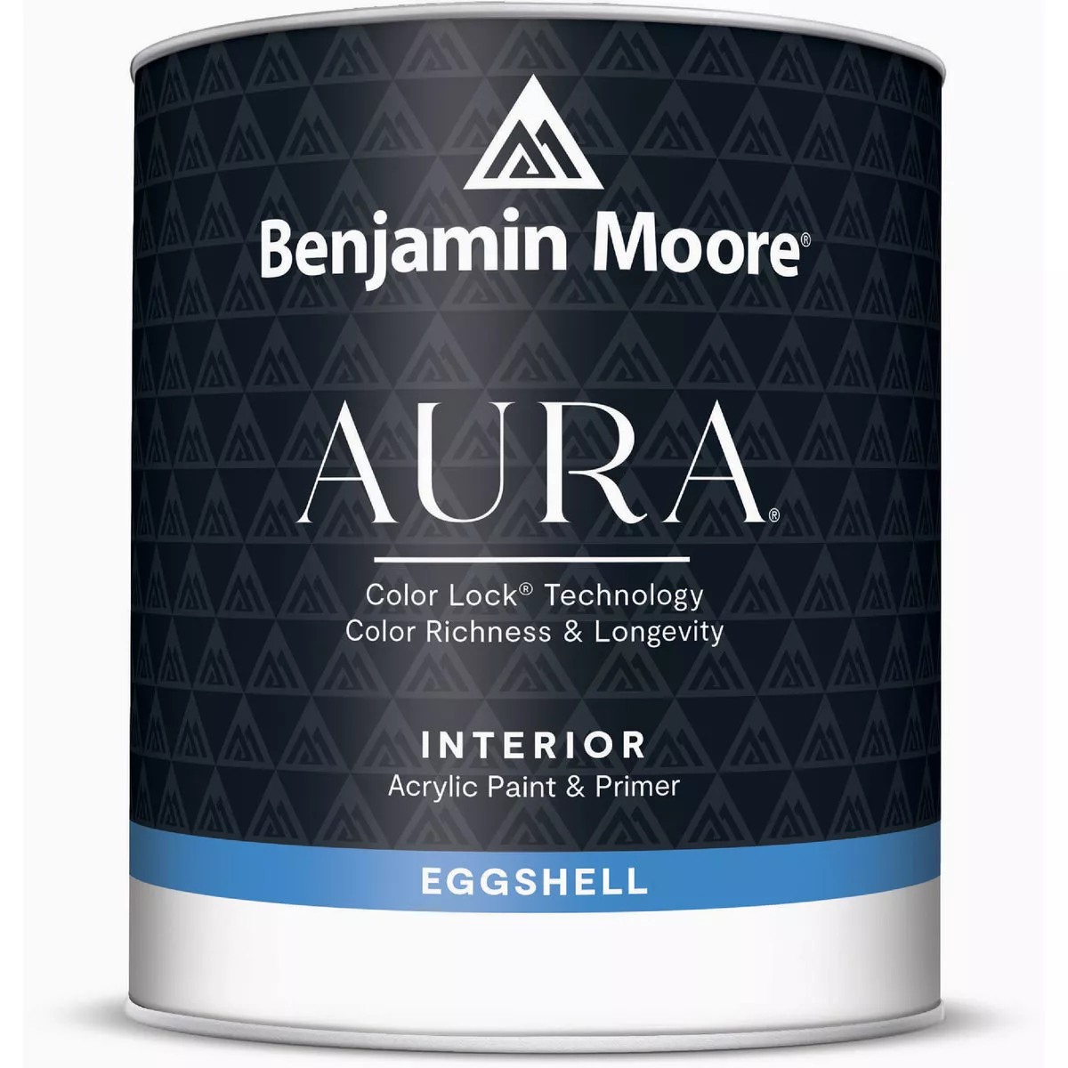 Benjamin Moore Aura Waterborne Acrylic Eggshell Interior Paint & Primer, Base 2, 1 Qt.