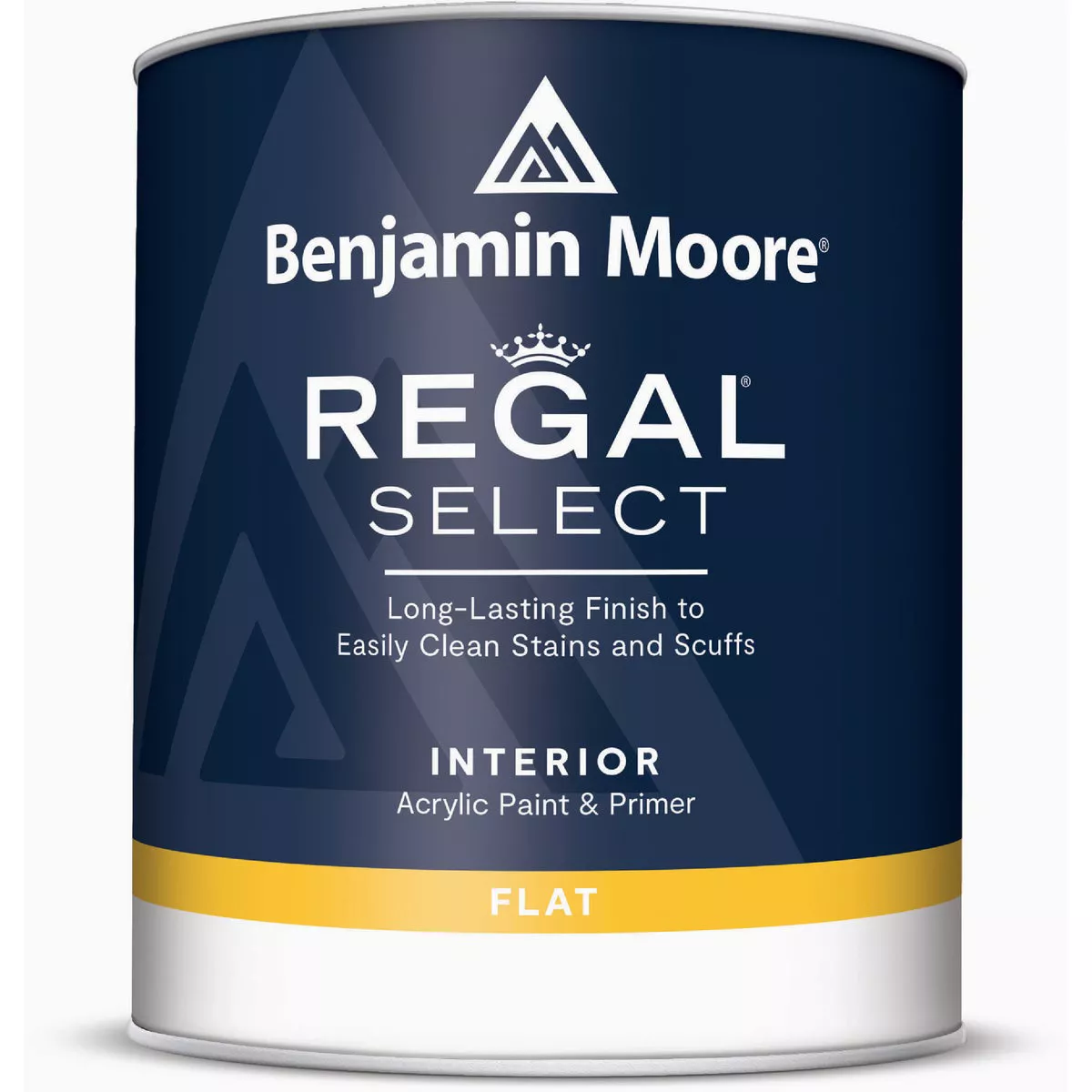 Benjamin Moore Regal Select Acrylic Flat Premium Interior Paint & Primer, Base 3, 1 Qt.