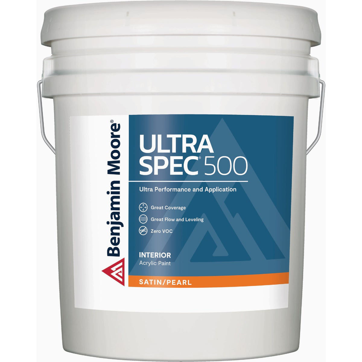 Benjamin Moore Ultra Spec 500 Acrylic Copolymer Satin/Pearl Interior ...