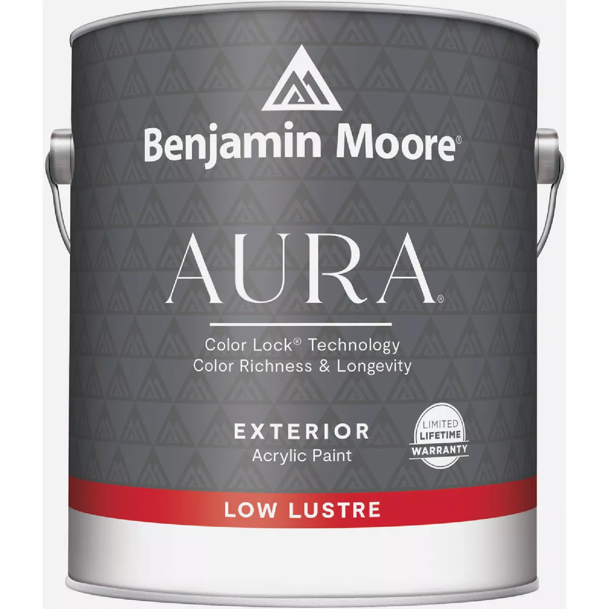 Benjamin Moore Aura Waterborne Acrylic Low Lustre Exterior House Paint, Base 1, 1 Gal.