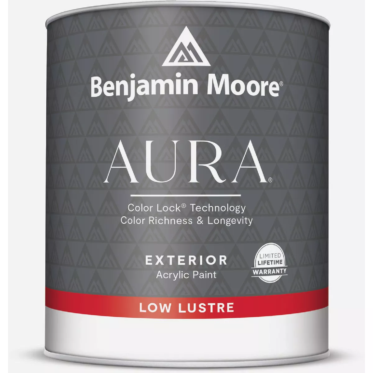 Benjamin Moore Aura Waterborne Acrylic Low Lustre Exterior House Paint, Base 4, 1 Qt.