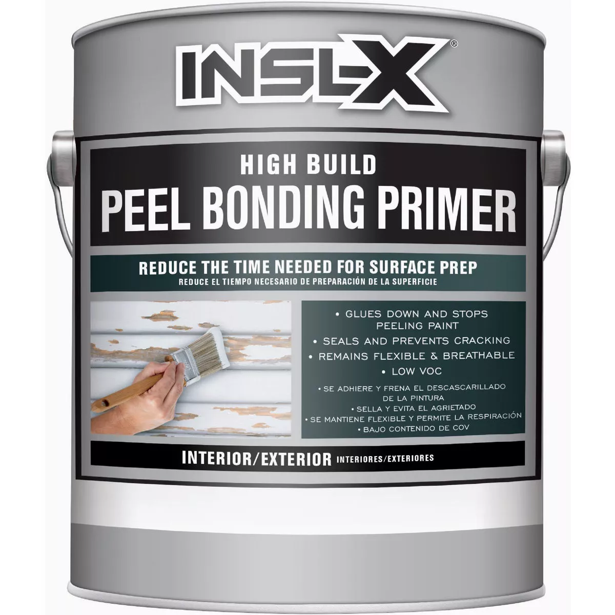 Insl-X Acrylic High Build Peel Bonding Primer, White, 5 Gal.