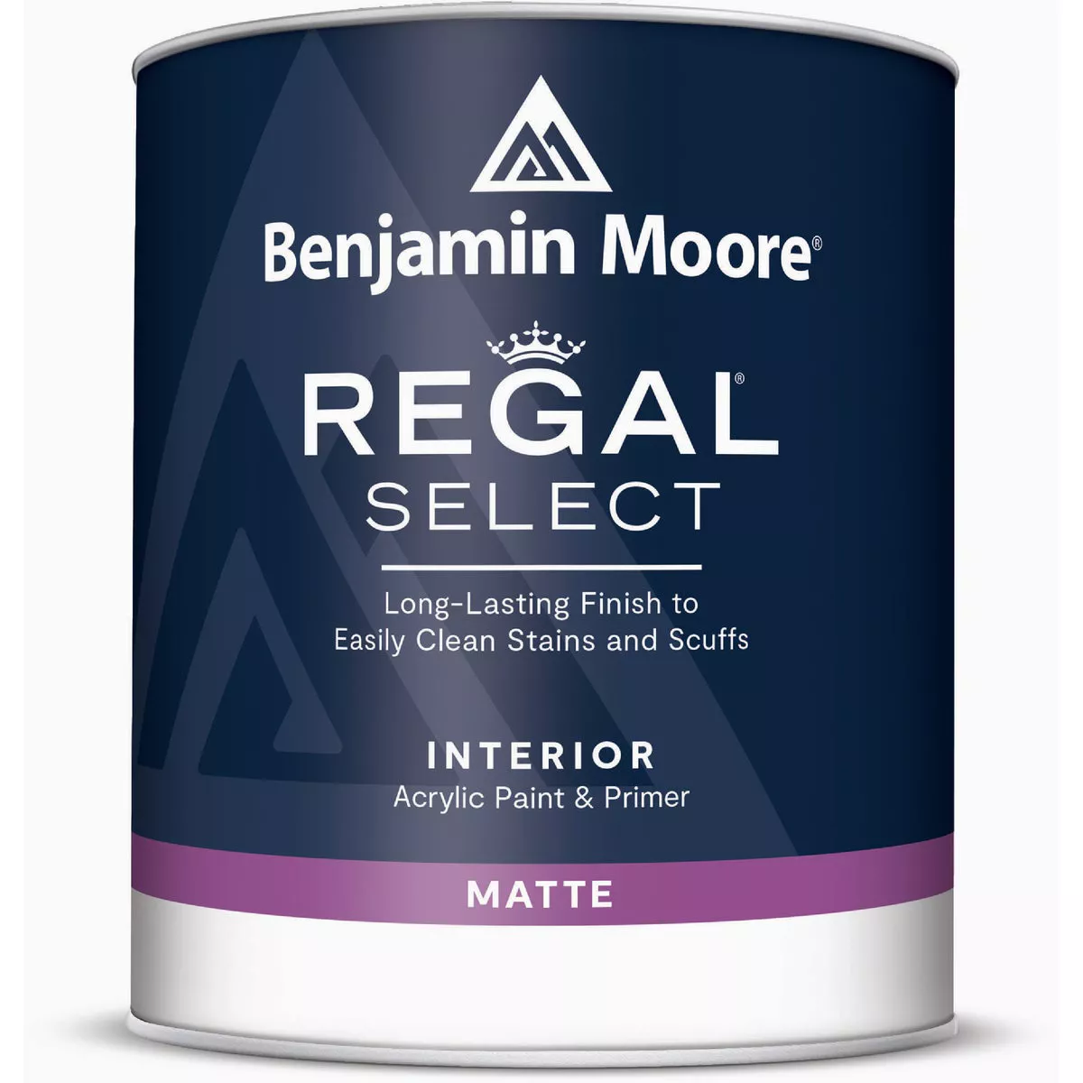 Benjamin Moore Regal Select Acrylic Matte Premium Interior Paint & Primer, Base 1, 1 Qt.