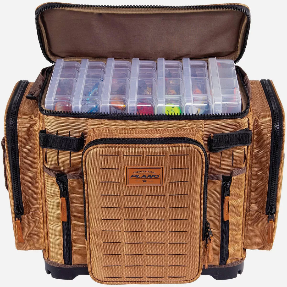 Plano 19.5 In. x 12 In. x 14.75 In. Brown & Tan Guide Series XL 3700 Tackle Bag