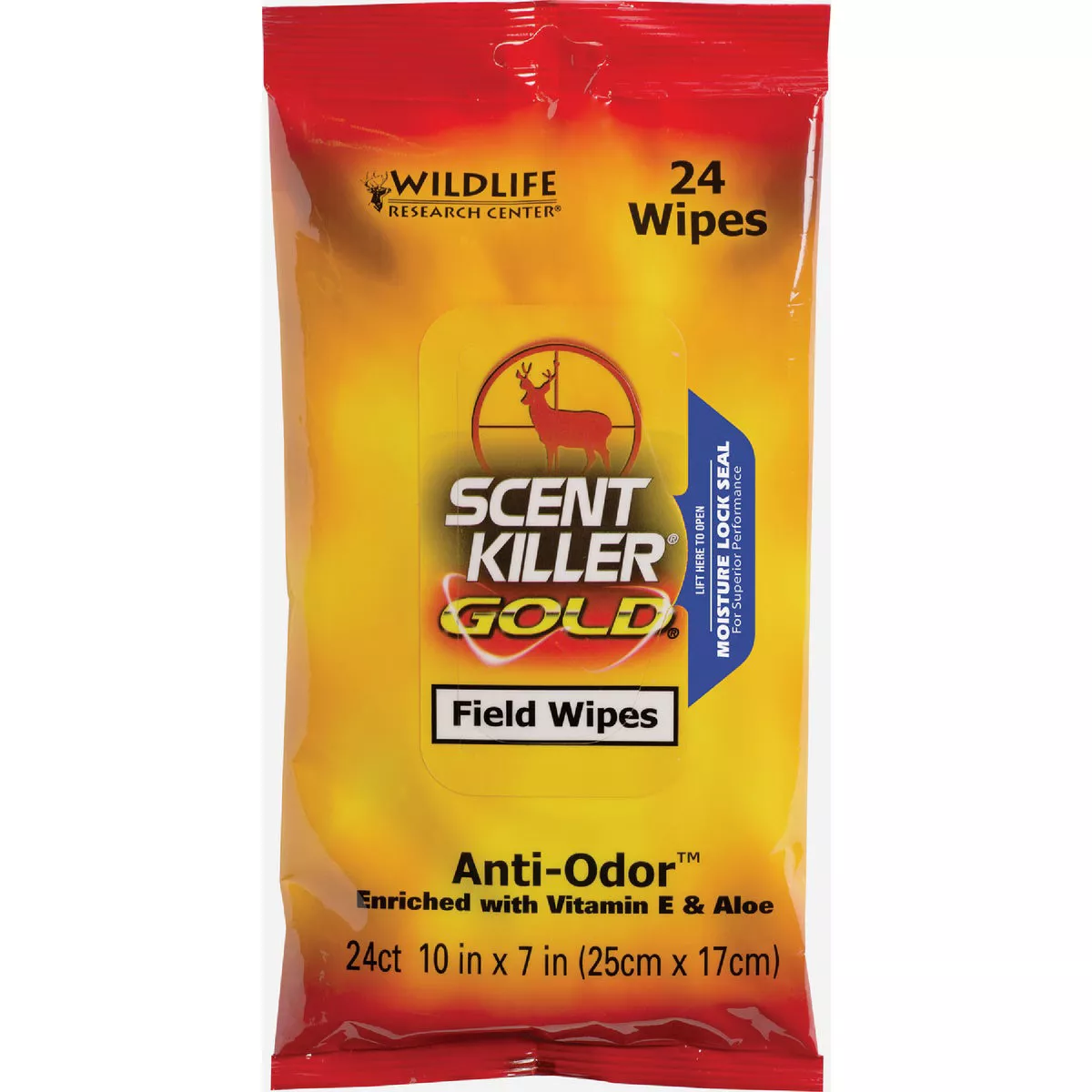 Scent Killer Gold Field Wipes (24-Pack)-