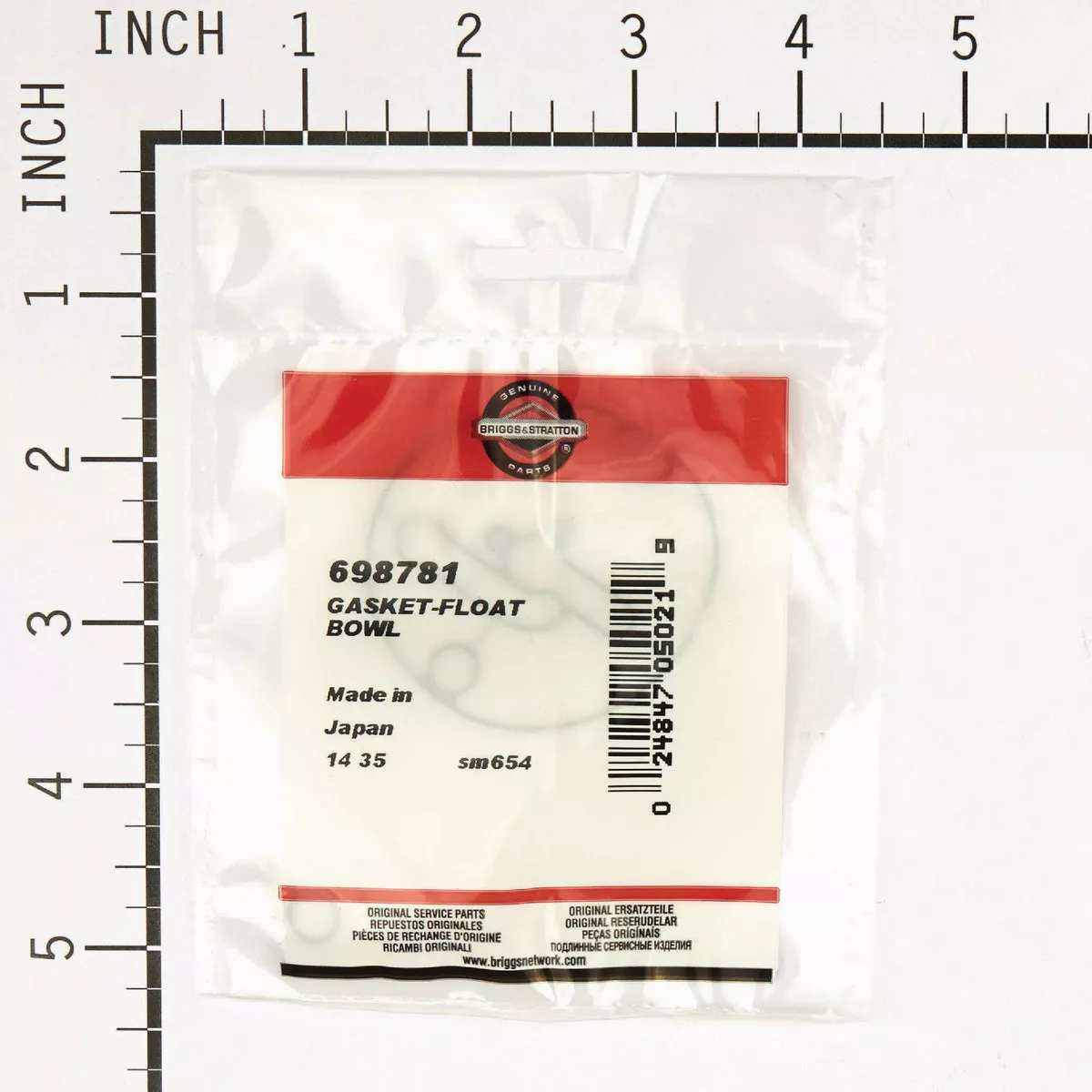 Briggs & Stratton Float Bowl Gasket - photo 2