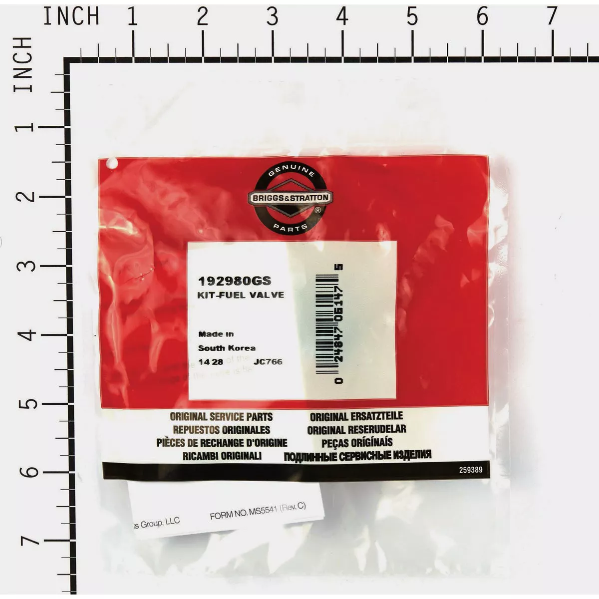 Briggs & Stratton Fuel Valve Kit - photo 2