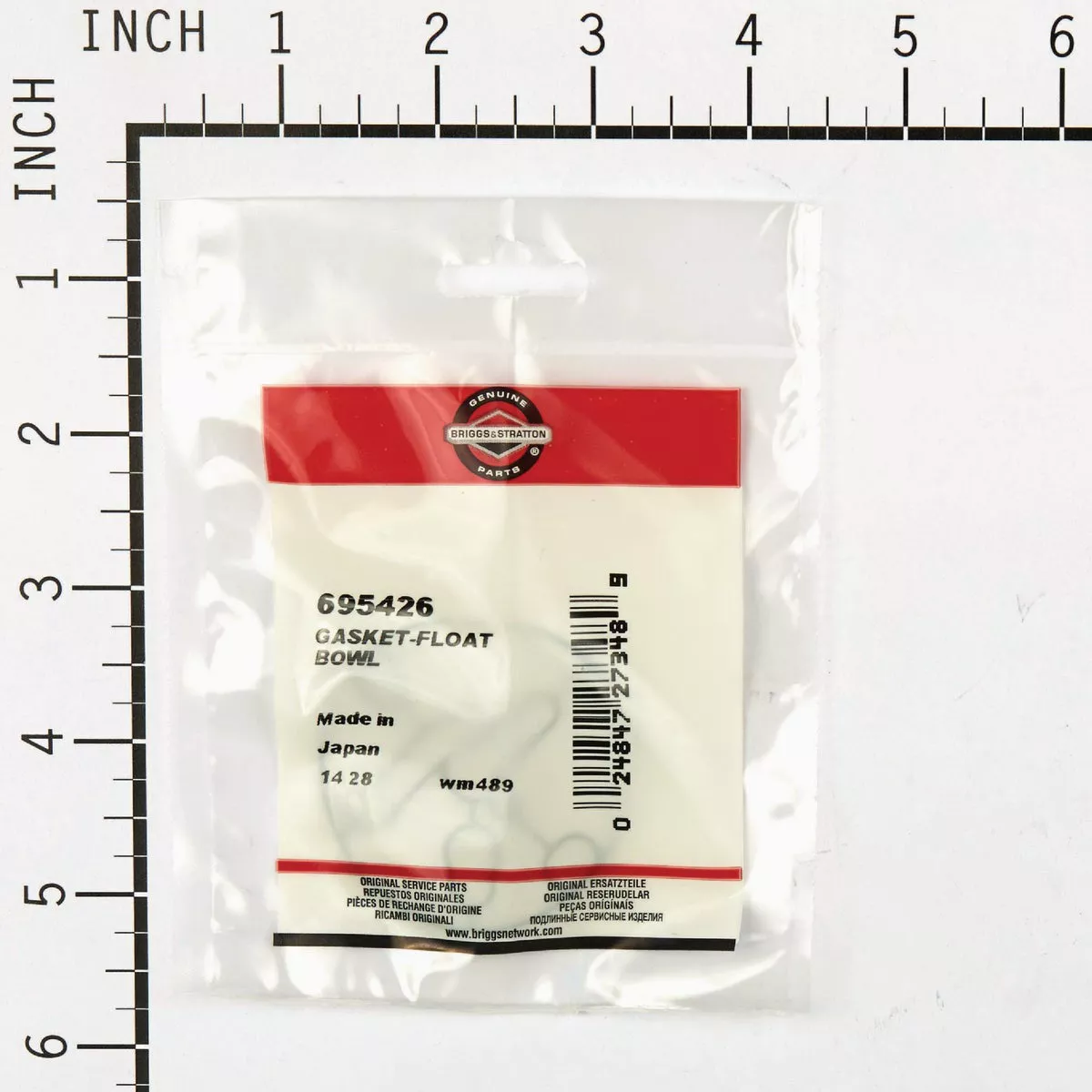 Briggs & Stratton Float Bowl Gasket- - photo 2