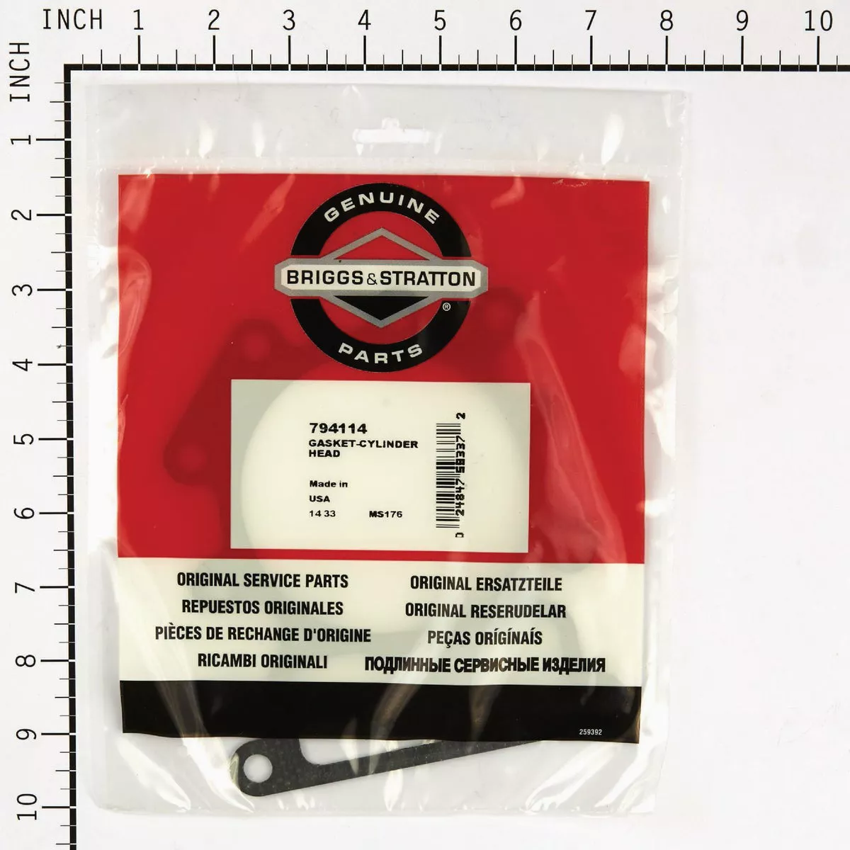 Briggs & Stratton Cylinder Head Gasket - photo 2
