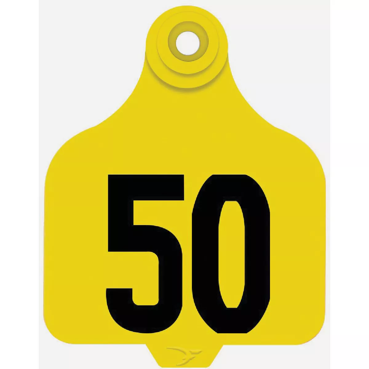 Coburn Numbers 26-50 Large Yellow Ear Tags