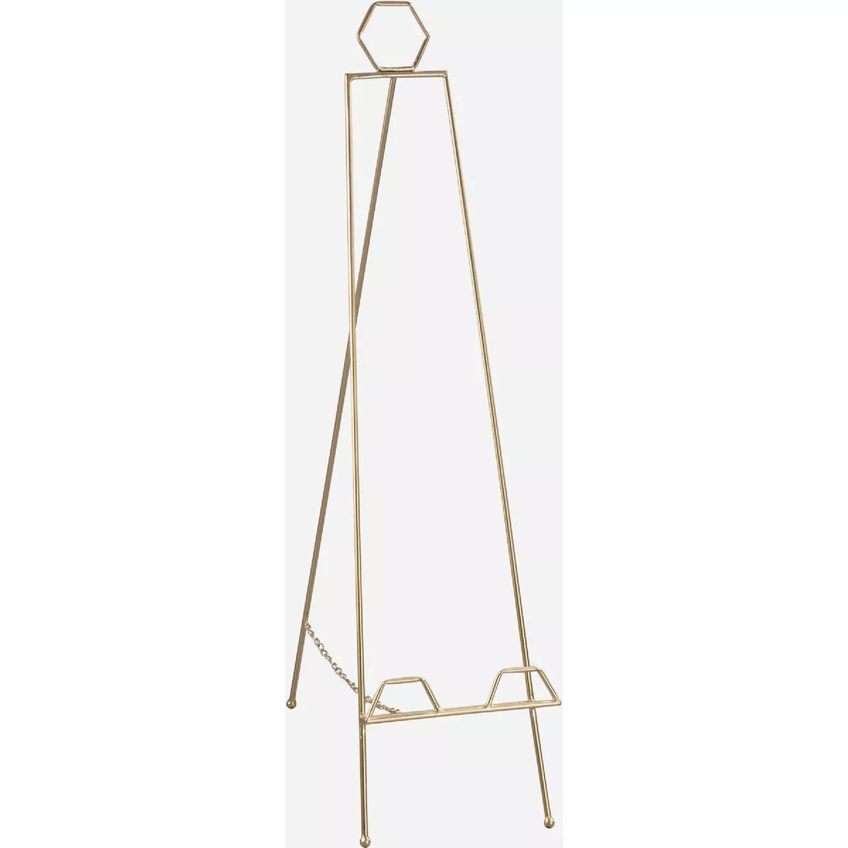 Tripar 40" Gold Metal Floor Easel