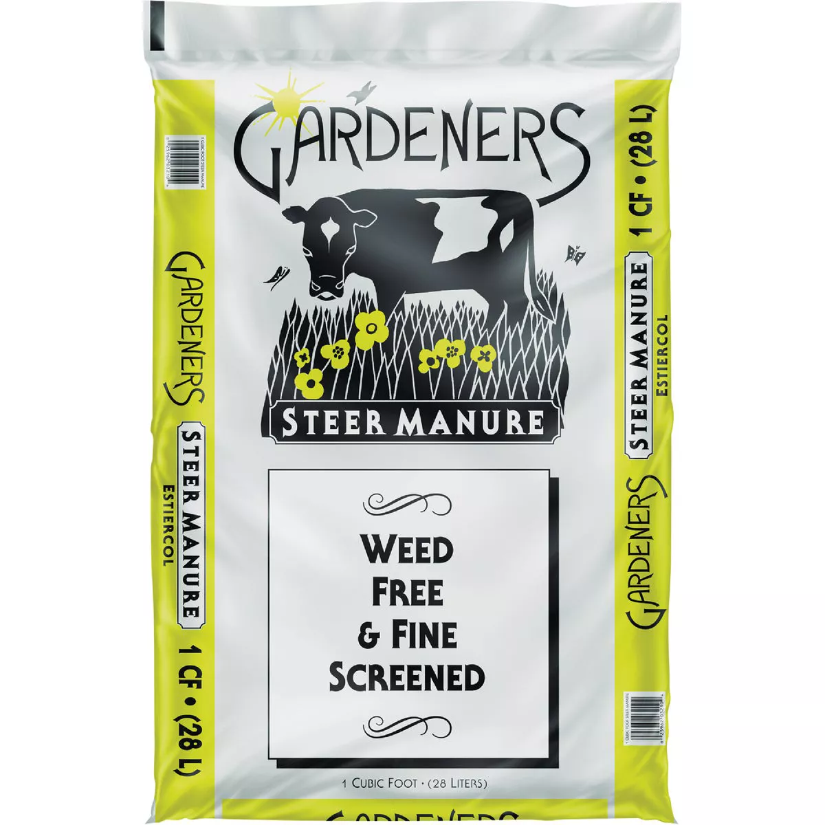 Gardeners 1 Cu Ft. Steer Manure-