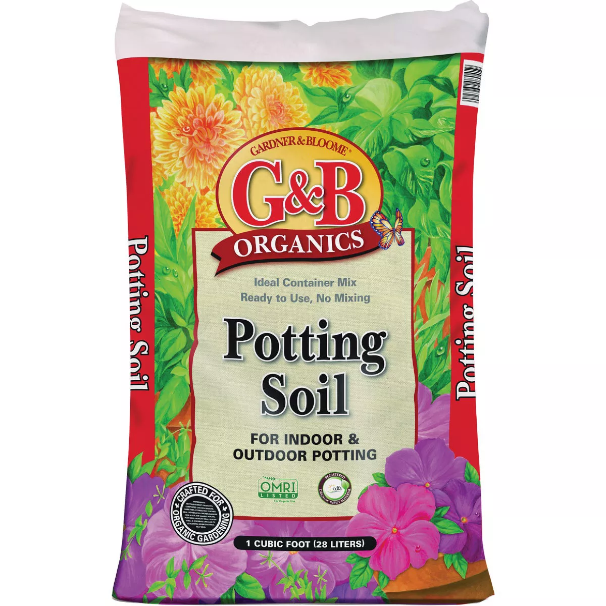 G&B Organics 1 Cu. Ft. Indoor/Outdoor Potting Soil