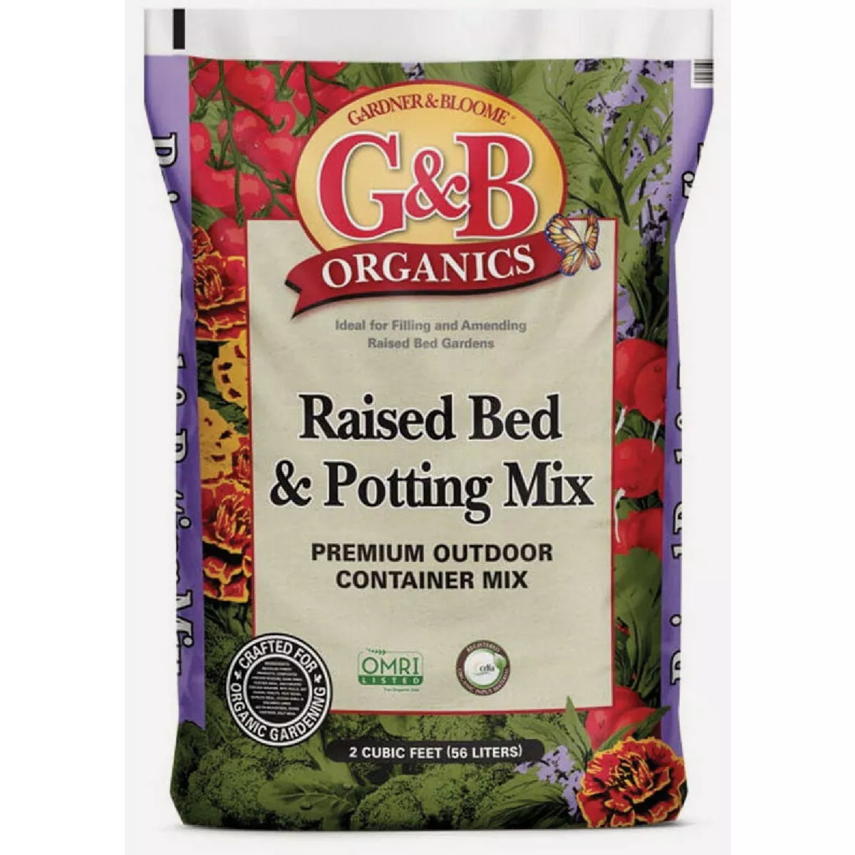 G&B Organics 2.0 Cu. Ft. Raised Bed & Potting Mix