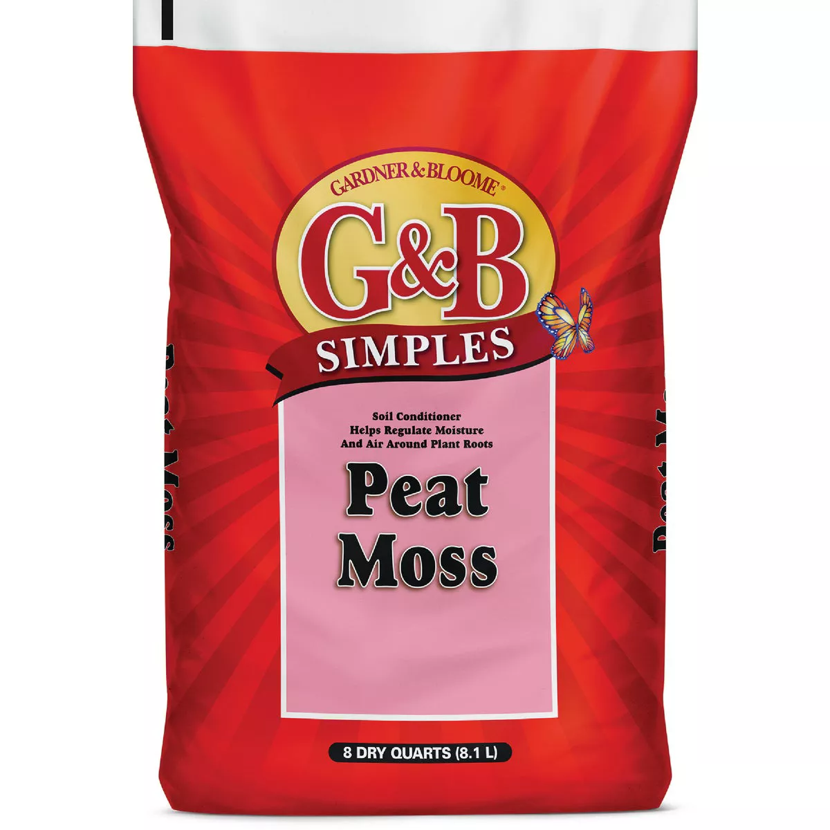 G&B Simples 8 Qt. Sphagnum Peat Moss