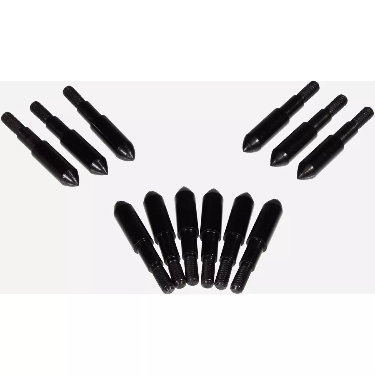 Allen Titam 17/64 In. 100-Grain Archery Steel Bullet Poin (12-Pack)