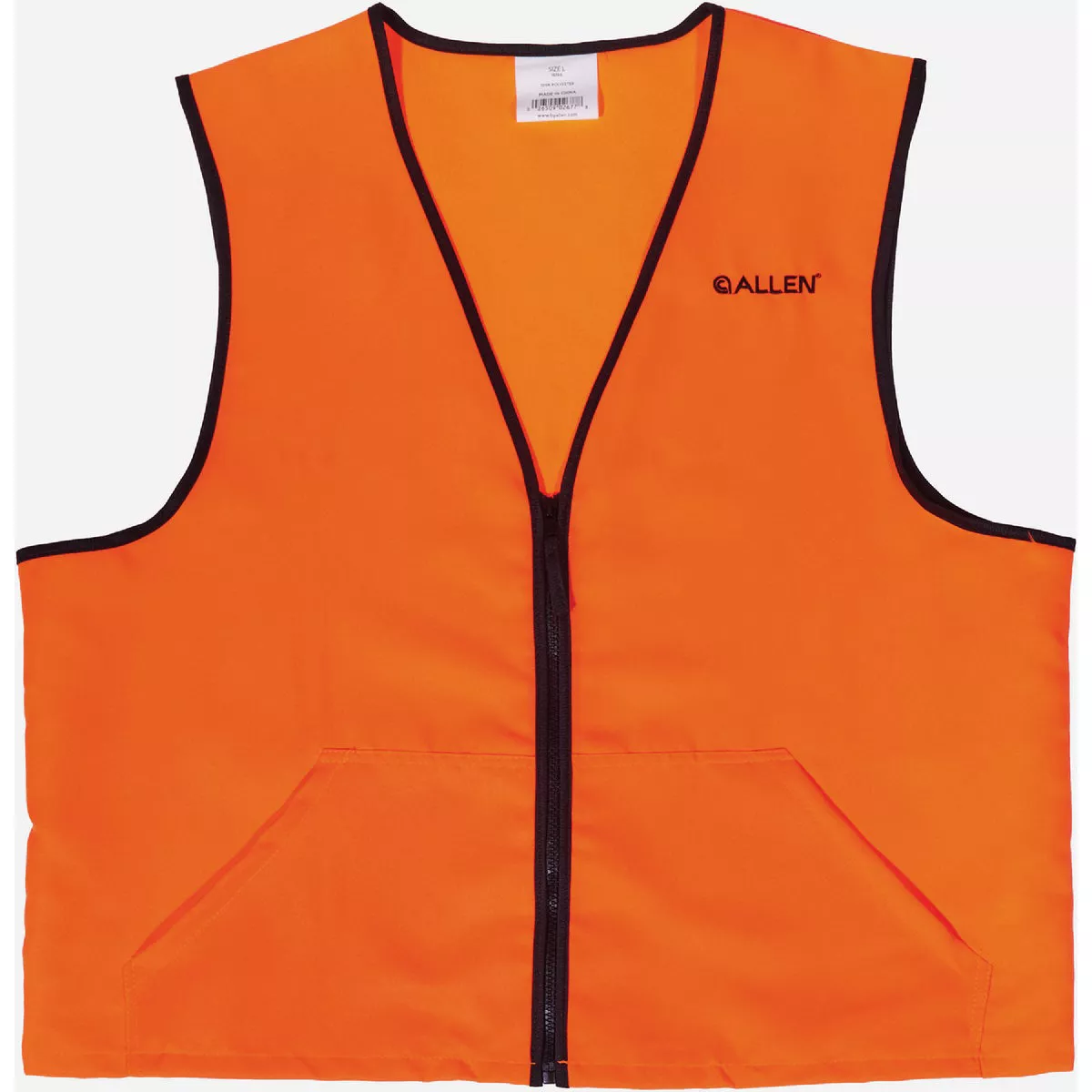 Allen Blaze Orange Polyester Large Hunting Deluxe Vest-