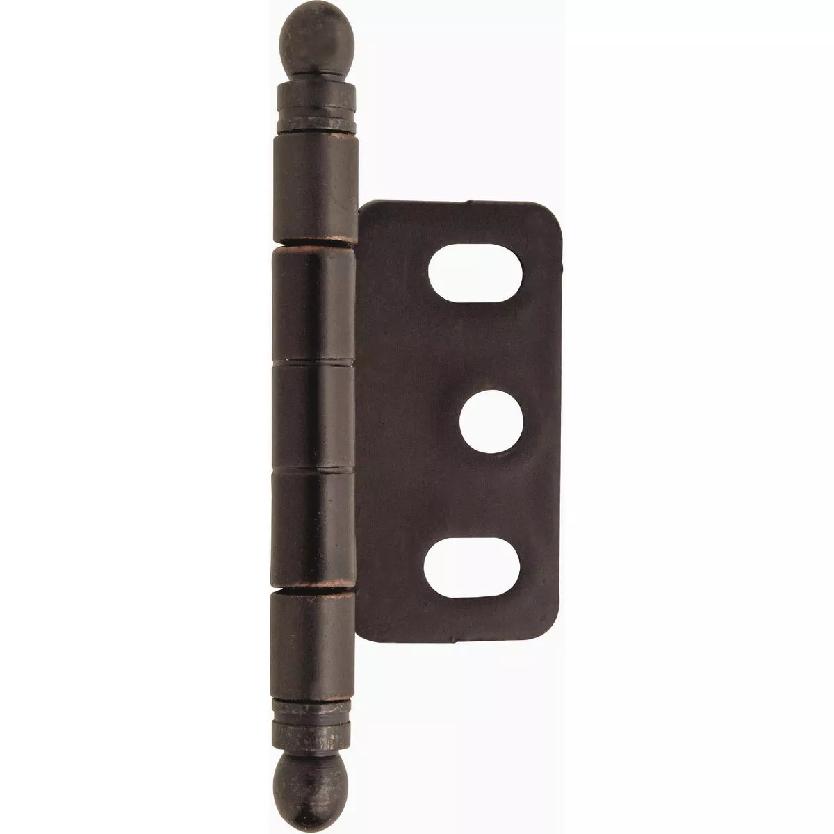 Amerock Oil Rubbed Bronze Non Self-Closing Partial Wrap Overlay Hinge
