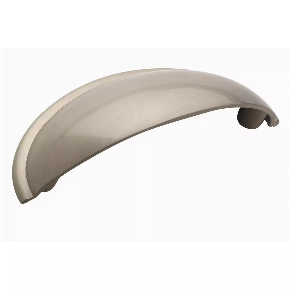 Amerock Cup Pulls 2-1/2 In. Satin Nickel Cabinet Pull