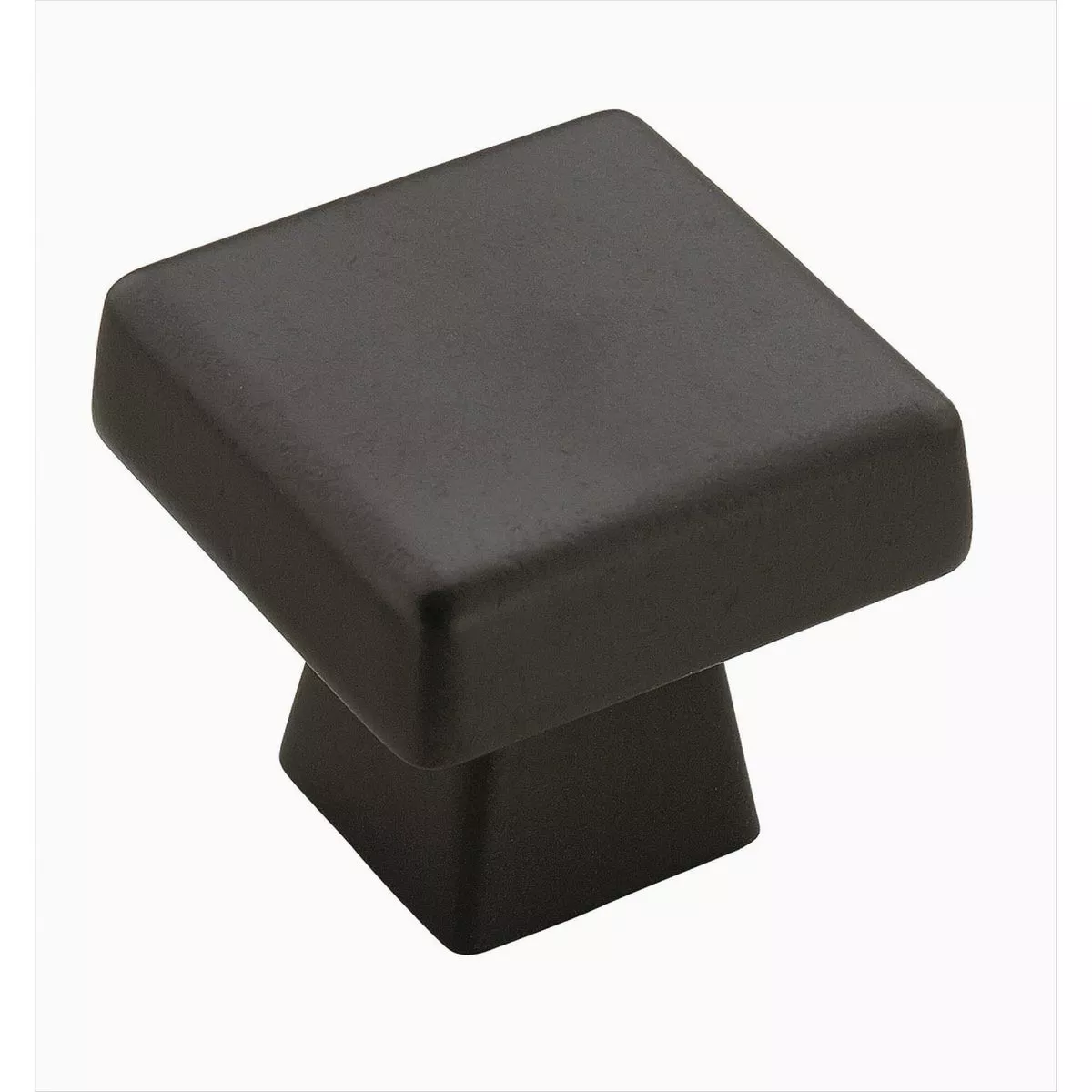 Amerock Blackrock 1.5 In. Square Black Bronze Cabinet Knob
