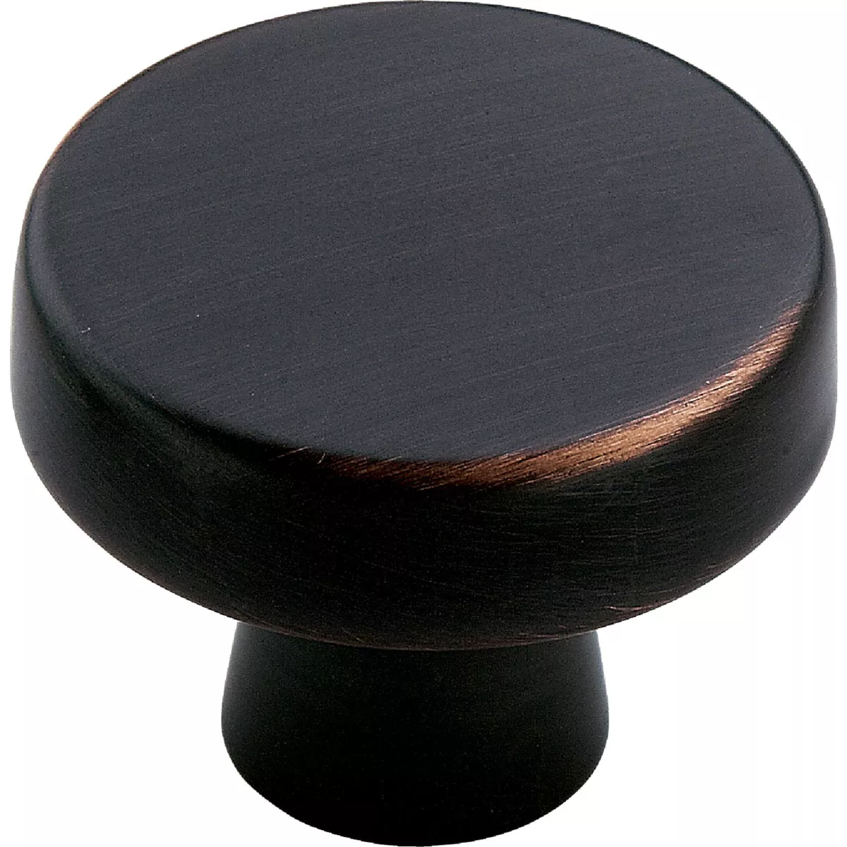 Amerock Blackrock 1.3125 In. Round Oil-Rubbed Bronze Cabinet Knob