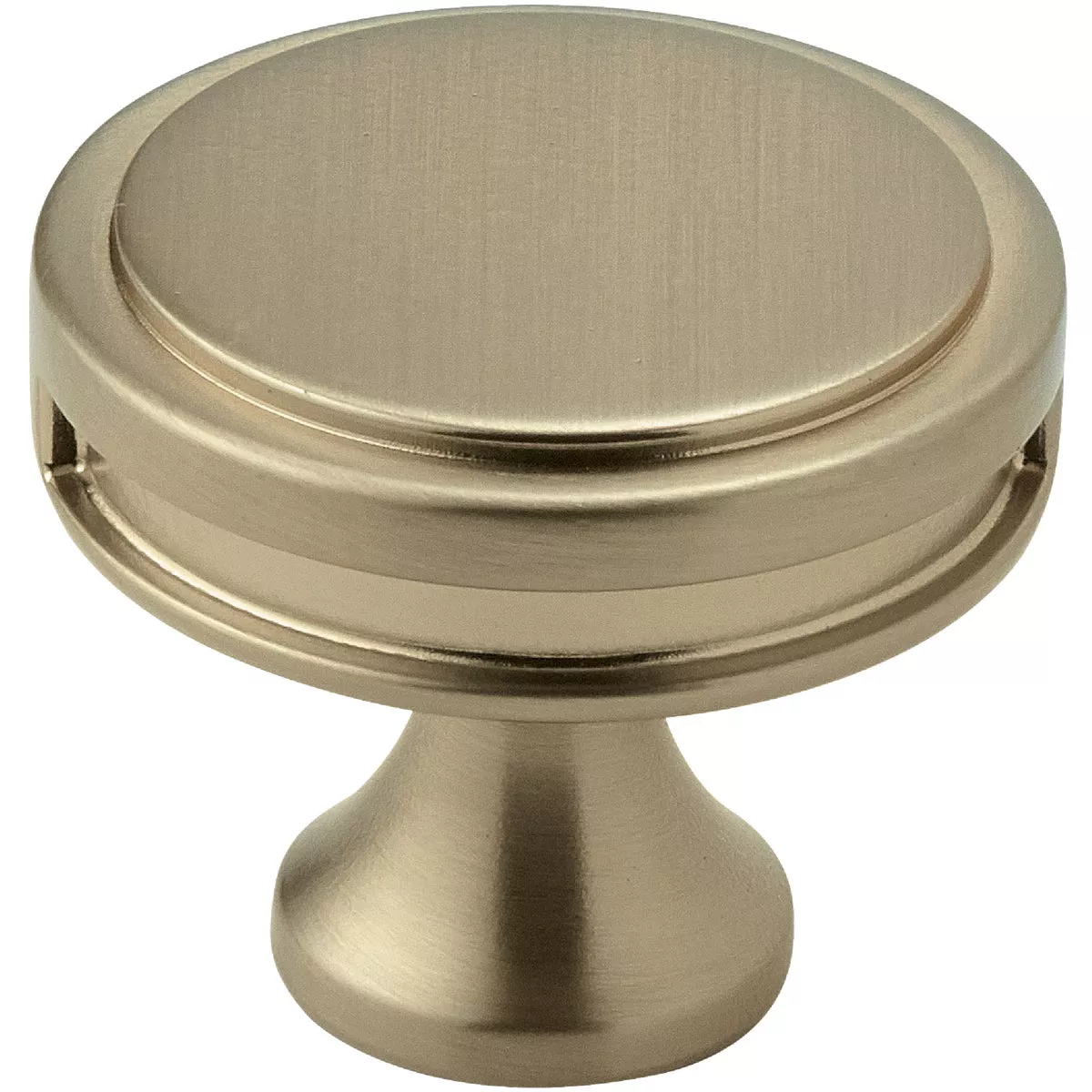 Amerock Oberon Golden Champagne 1-3/8 In. Cabinet Knob