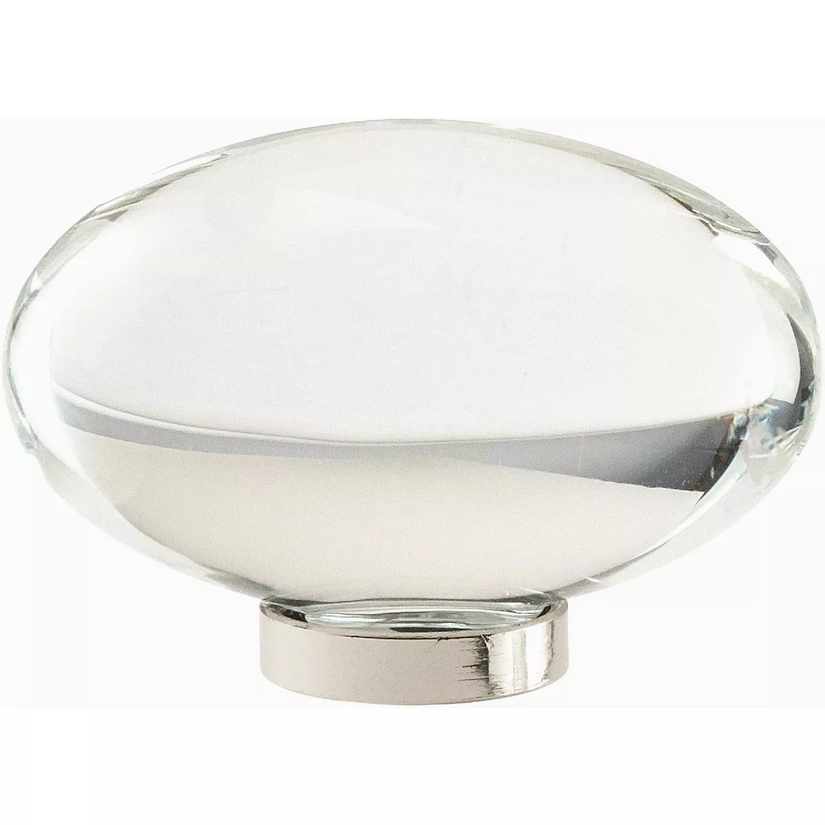 Amerock Glacio Polished Nickel 1-3/4 In. Cabinet Knob