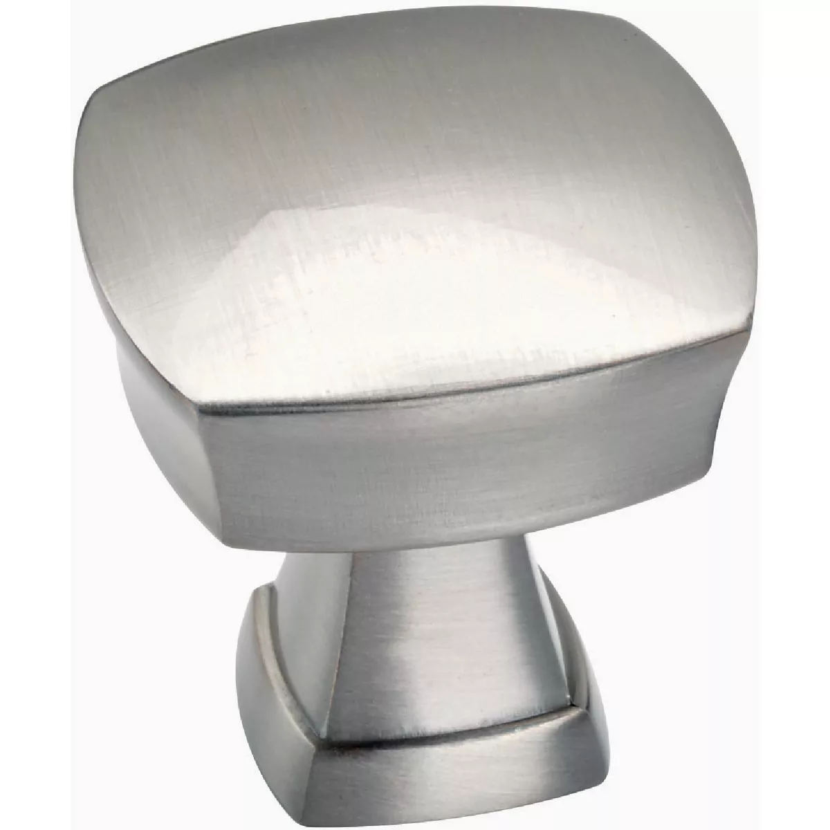 Amerock Stature Satin Nickel 1-1/4 In. Cabinet Knob-
