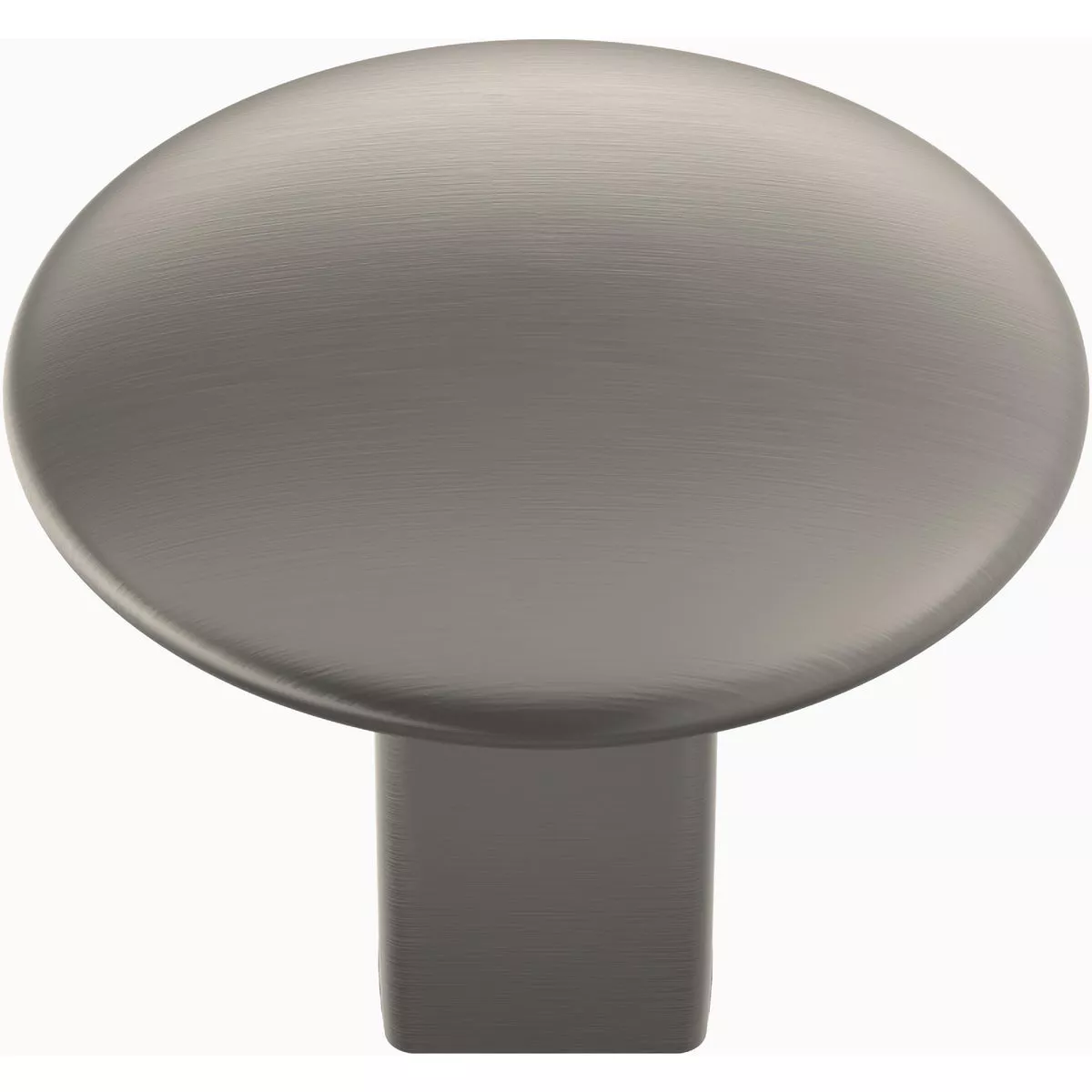 Amerock Riva Satin Nickel 1-1/4 In. Cabinet Knob