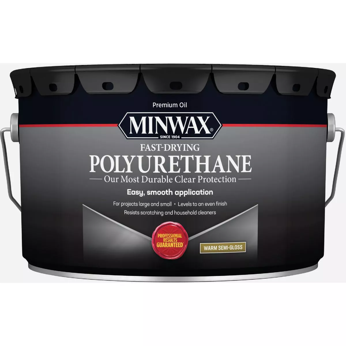 Minwax VOC Semi-Gloss Fast-Drying Interior Polyurethane, 2.5 Gal.