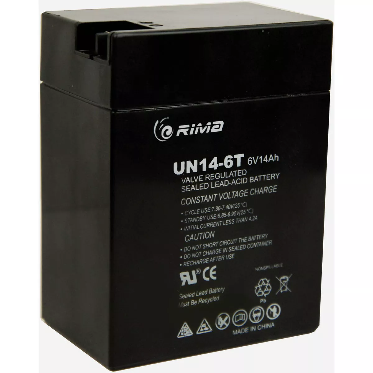 Zareba Systems 6V/14A Gel Solar Replacement Battery