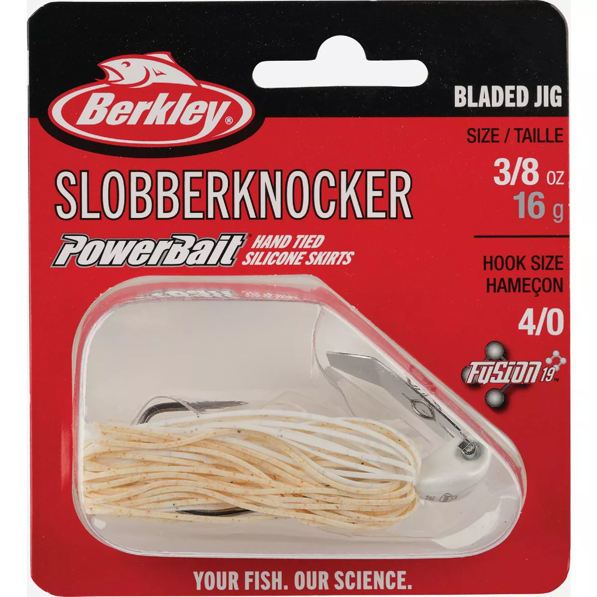 Berkley 3/8 Oz. White SlobberKnocker Fishing Lure - photo 2