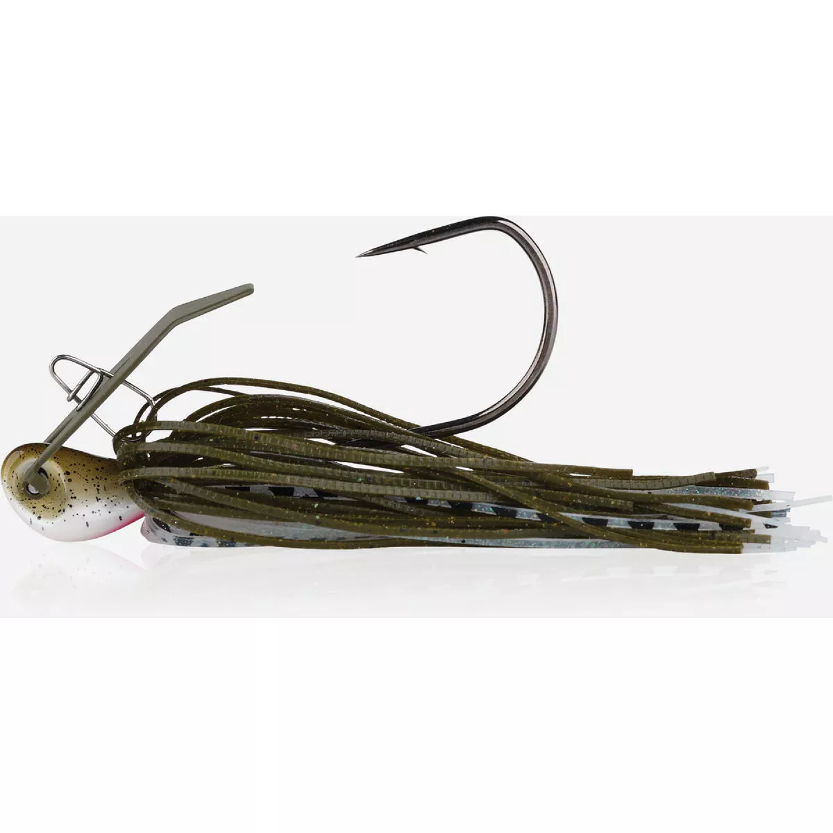 Berkley 3/8 Oz. Green Pumpkin Shad SlobberKnocker Fishing Lure - photo 2