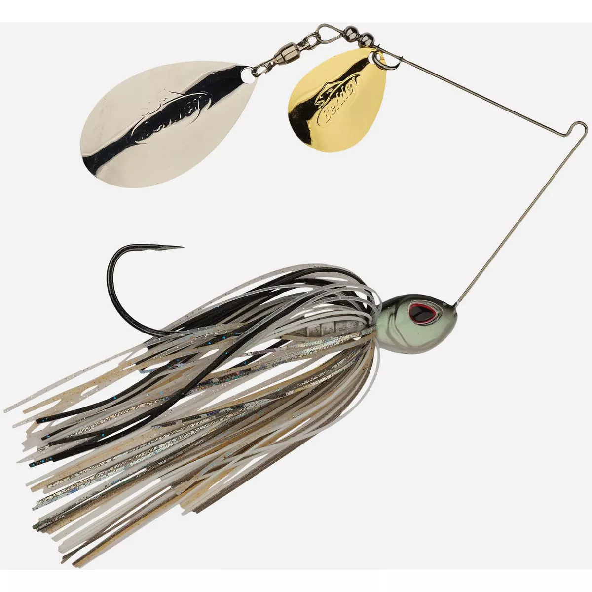 Berkley Power Blade Standard 1/2 Oz. Shad Spawn/Gold + SIlver Spinnerbait Lure - photo 2