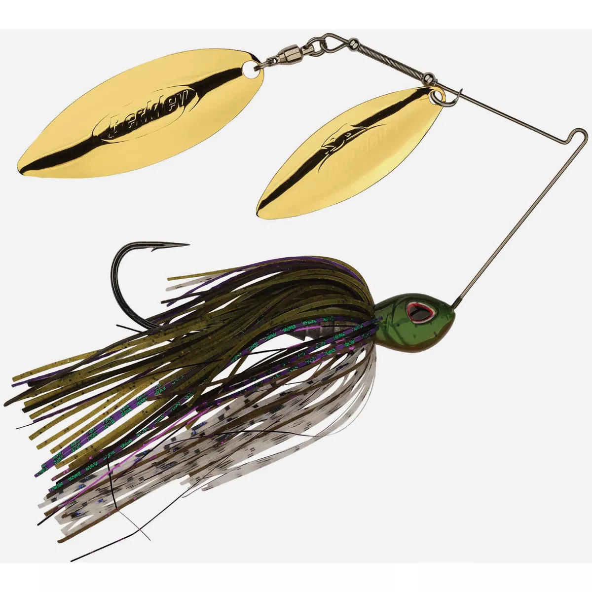 Berkley Power Blade Standard 1/2 Oz. Bama Bream/Gold + Gold Spinnerbait Lure