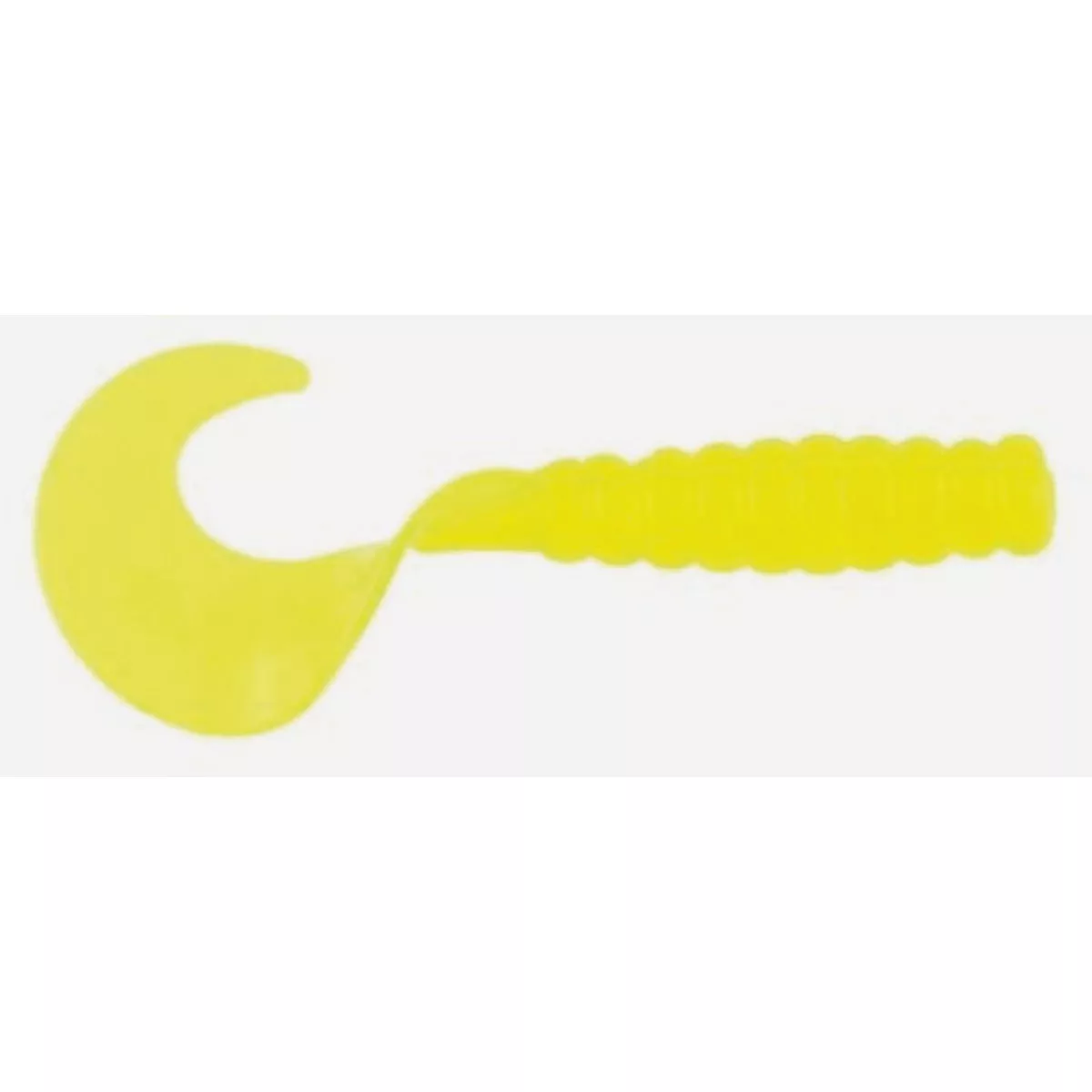 Berkley PowerBait 3 In. Chartreuse Power Grubs Fishing Lure (15 Pack)