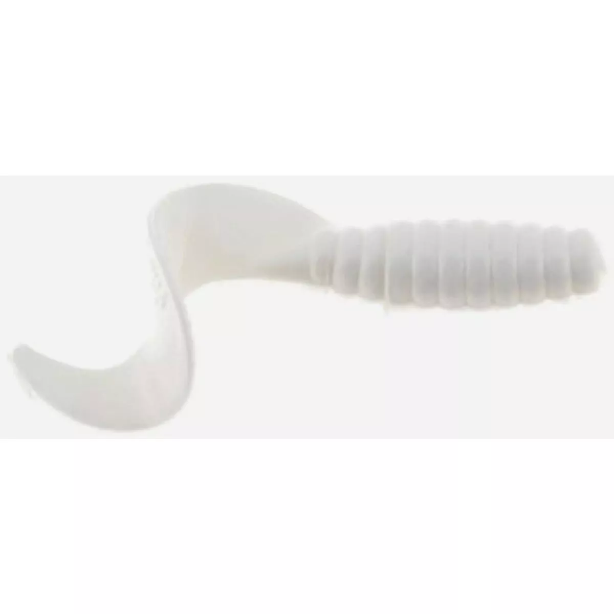 Berkley PowerBait 3 In. White Power Grubs Fishing Lure (15 Pack)